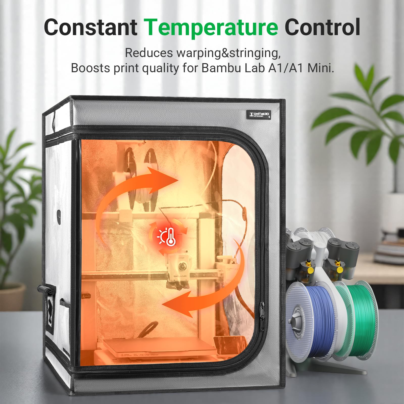 Amazon.co.jp: Bambu Lab A1/A1 Mini用3Dプリンターエンクロージャ